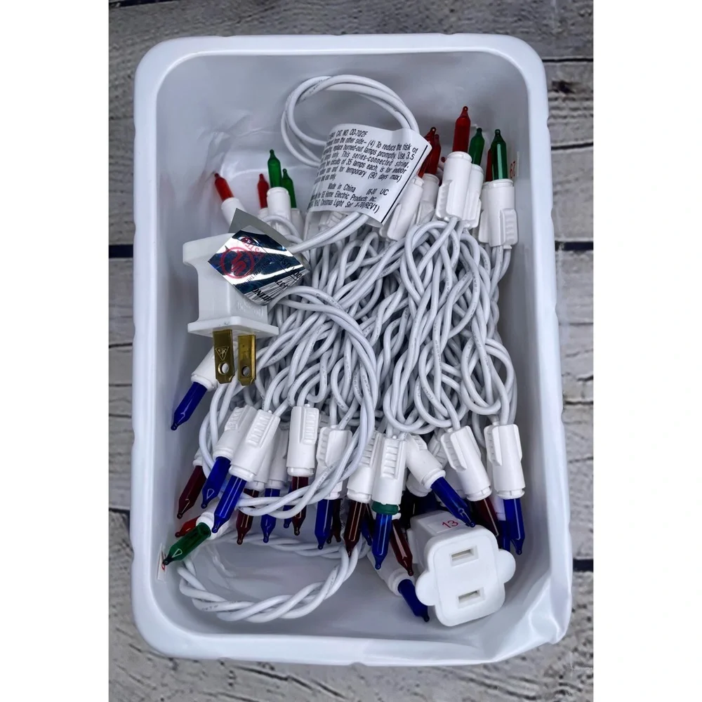 GE 70 Light Door Frame Christmas Lights
